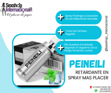 PEINEILI RETARDANTE EN SPRAY PARA MAS PLACER SEXSHOP PTE PIEDRA